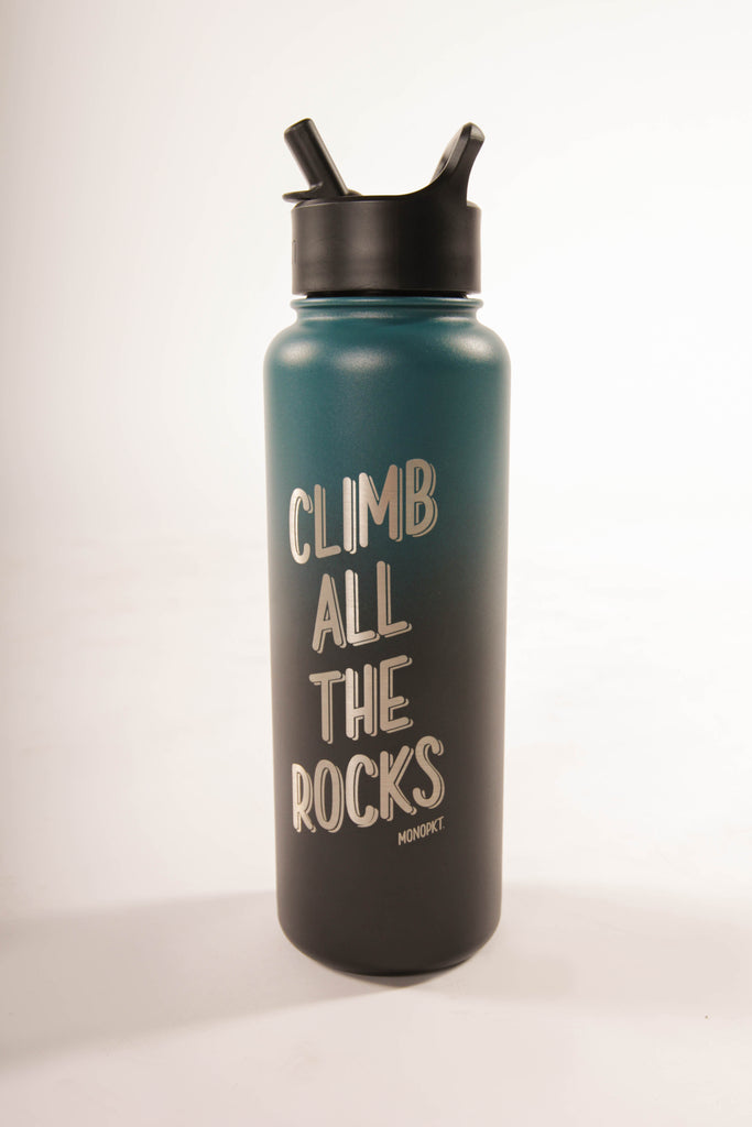 40 Years of Sport Climbing Born Here 20 oz Insulated Water Bottle